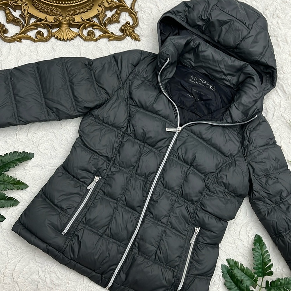 Gray Michael Kors Packable Down Jacket - image 1